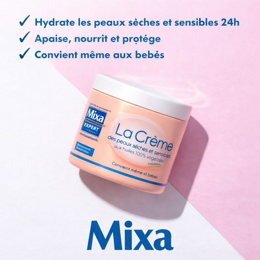 MIXA CREME PEAUX SECHES ET SENSIBLES